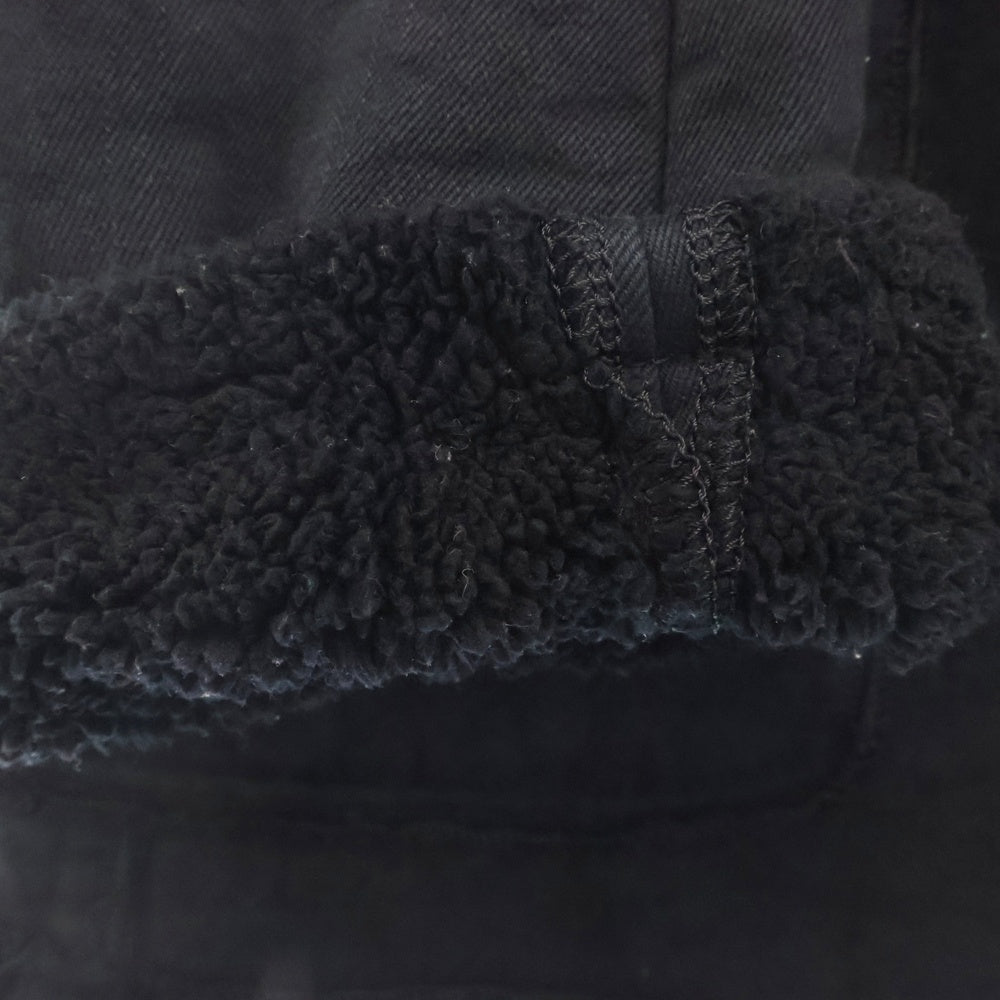 COMME des GARCONS HOMME(コムデギャルソンオム) 06AW AD2006 裏ボア テーラードデザイン ポリ縮絨 2B ランチジャケット ブラック HR-J074
