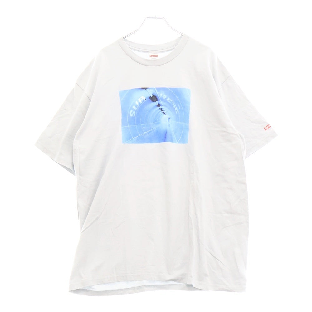 SUPREME(シュプリーム) 24SS Tunnel Tee トンネル フロントプリント クルーネック 半袖Tシャツ カットソー ライトブルー