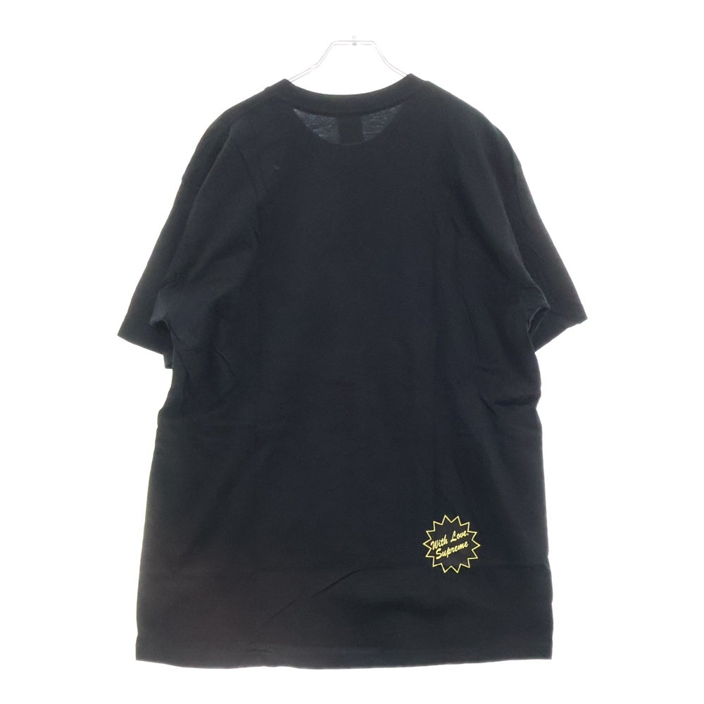 SUPREME(シュプリーム) 21SS Jamie Reid Anarchy Tee ジェイミーリード アナーキー 両面プリント クルーネック 半袖Tシャツ カットソー ブラック