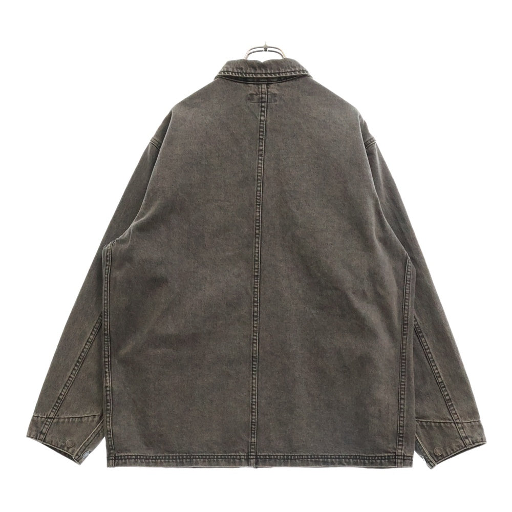 SUPREME(シュプリーム) 22SS Denim Chore Coat デニム チョアコート カバーオール ブラック