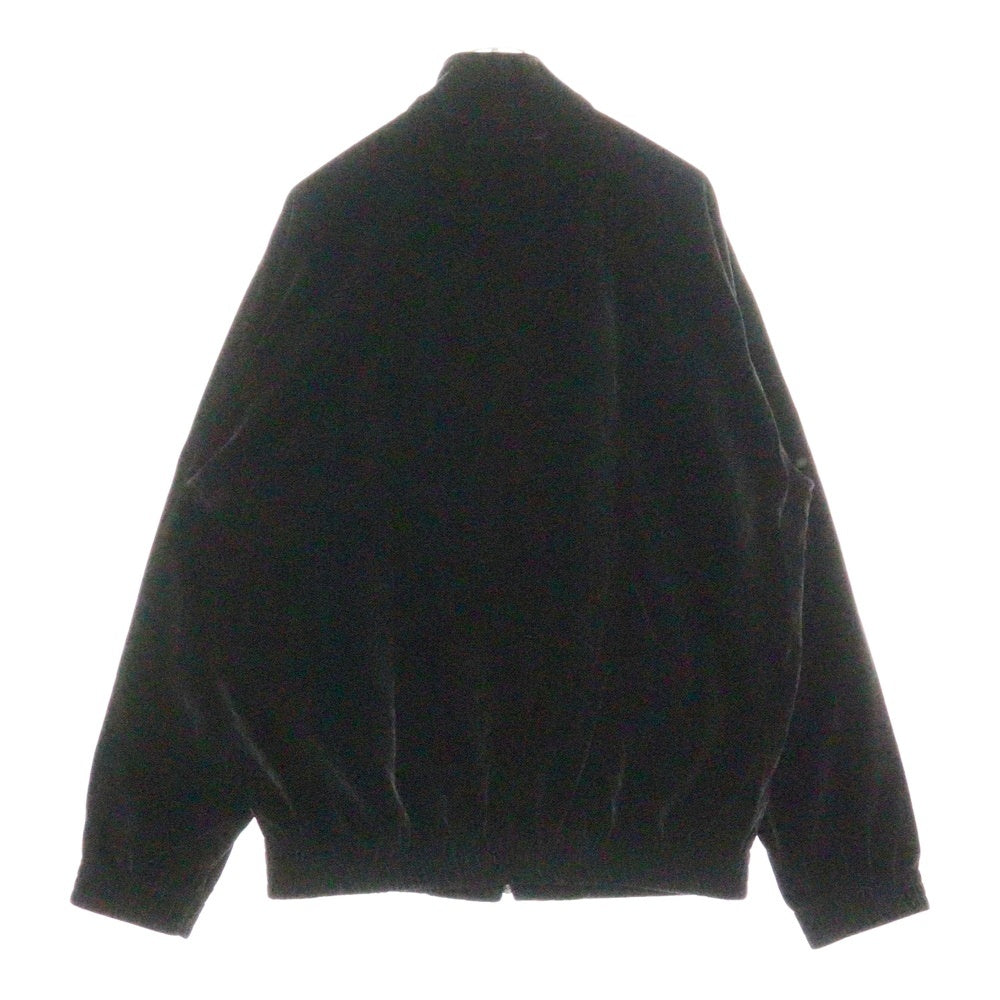 WACKO MARIA(ワコマリア) 22AW VELVET JACKET ベルベット トラックジャケット ジャージ ブラック/ゴールド