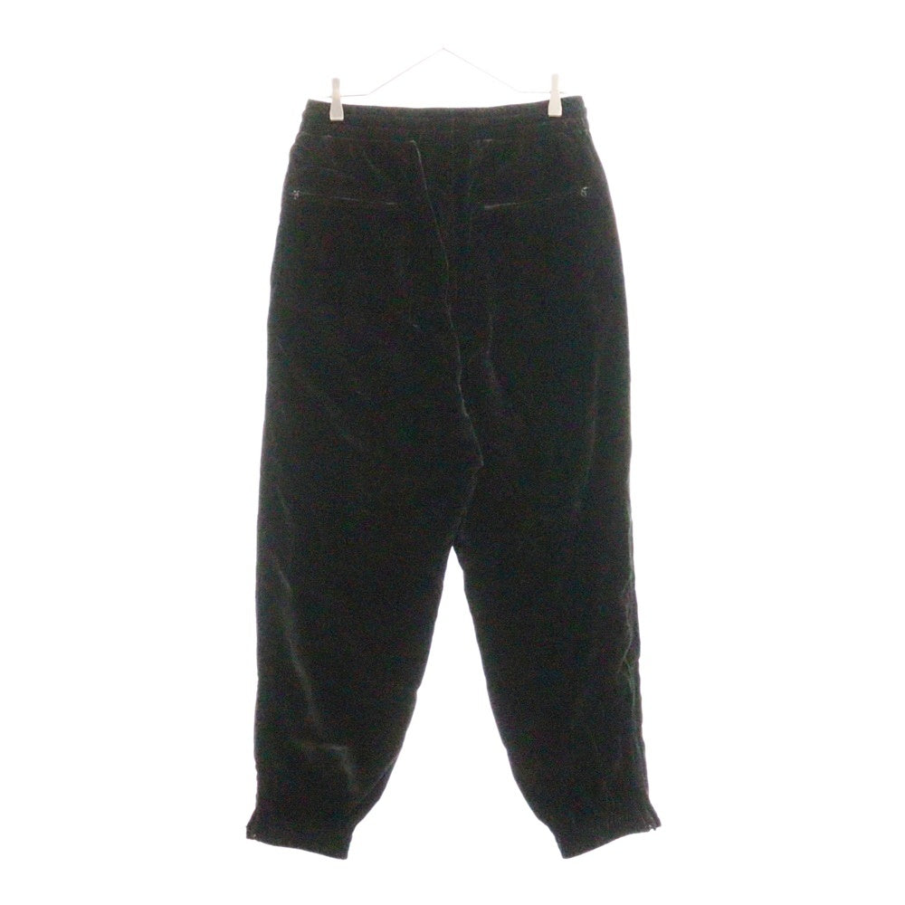 WACKO MARIA(ワコマリア) 22AW VELVET PANTS ベルベット トラックパンツ ジャージ ブラック/ゴールド