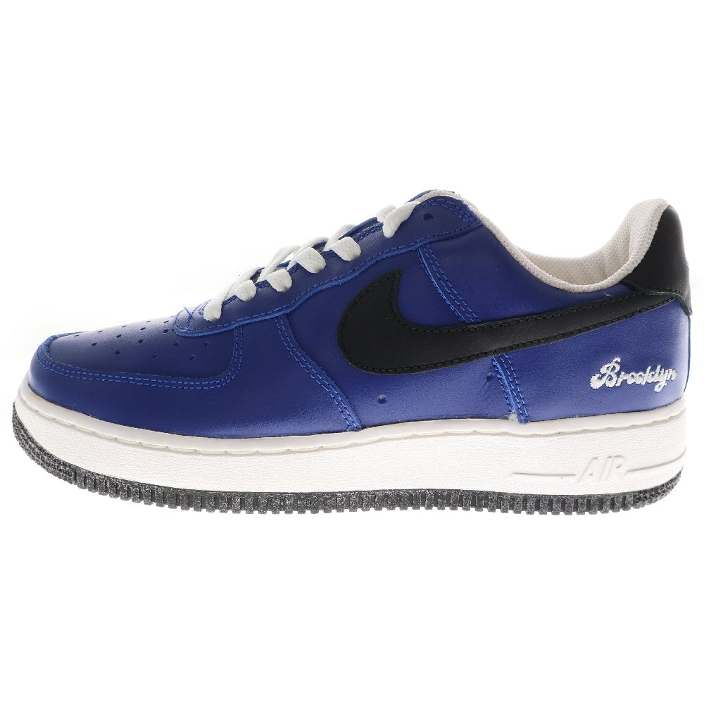 NIKE(ナイキ) 【観賞用2004年製】 AIR FORCE 1 LOW エアフォースワン レザーローカットスニーカー ブルー US7/25cm 306353-401