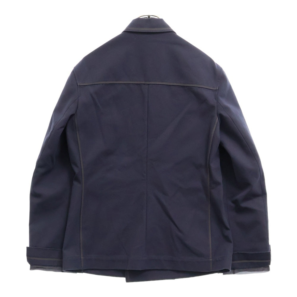 Christian Dior(クリスチャンディオール) 23SS キャンバス ガーデナー テーラード ジャケット ネイビー 383C256A5641