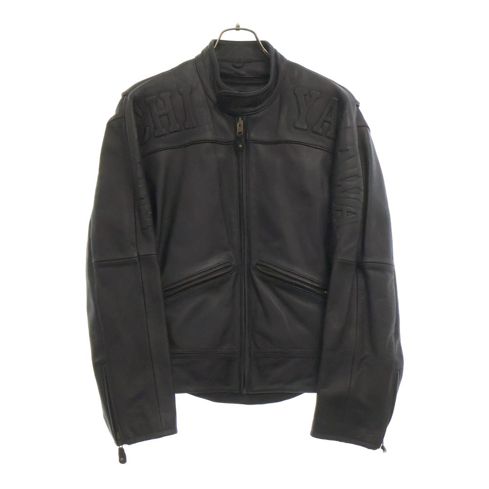VINTAGE(ヴィンテージ) 90S VINTAGE EIKICHI YAZAWA 矢沢永吉 ヴィンテージ シングル レザージャケット ライダース ブラック