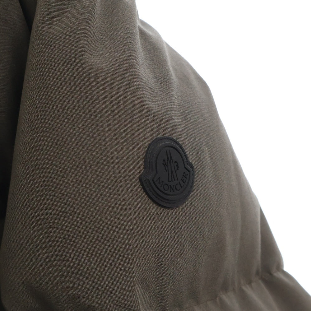 MONCLER(モンクレール) 22AW WASHIBA GIUBBOTTO ワシバ バックロゴプリント フーデッド ダウンジャケット グレー H20911C00027 57843