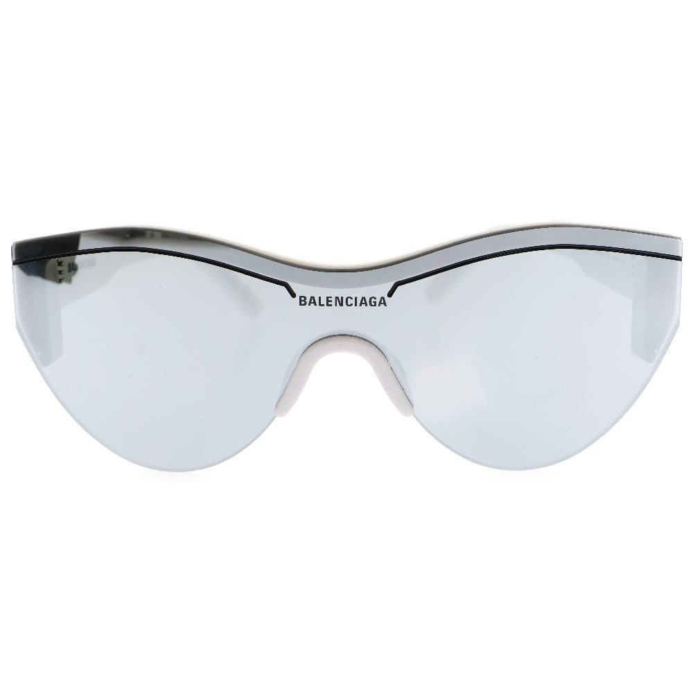 BALENCIAGA(バレンシアガ) Ski Cat Sunglasses キャットフレーム カラーレンズ サングラス メガネ 眼鏡 ホワイト BB0004S 005