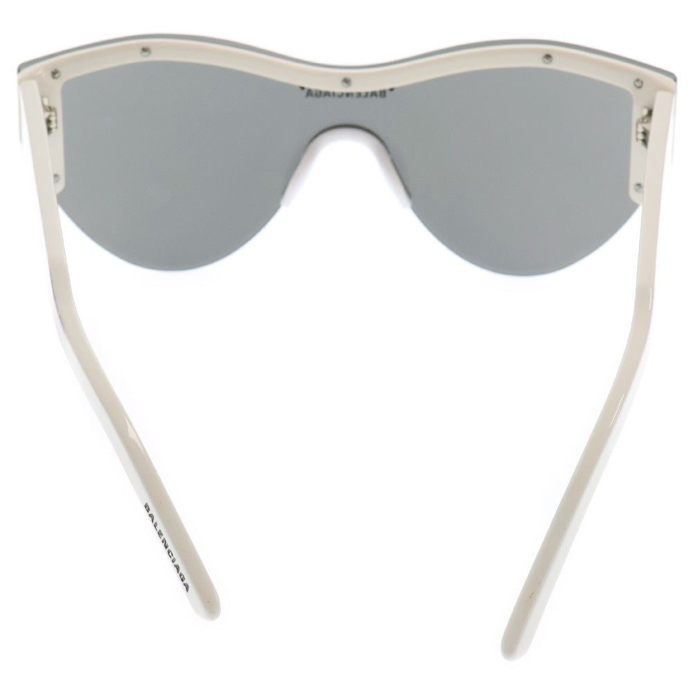 BALENCIAGA(バレンシアガ) Ski Cat Sunglasses キャットフレーム カラーレンズ サングラス メガネ 眼鏡 ホワイト BB0004S 005