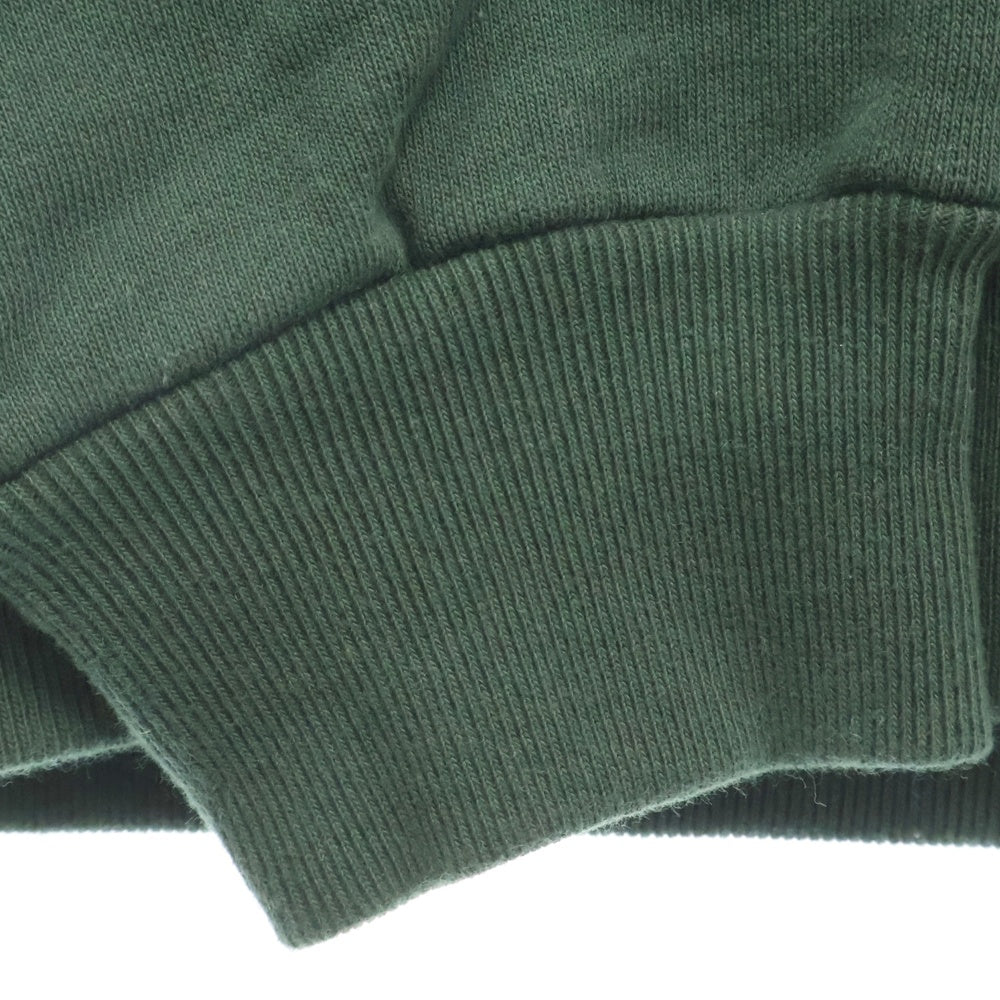 ENNOY(エンノイ) 20AW フロントロゴ刺繍スウェットプルオーバーパーカー グリーン AW20BRENCT03NTL