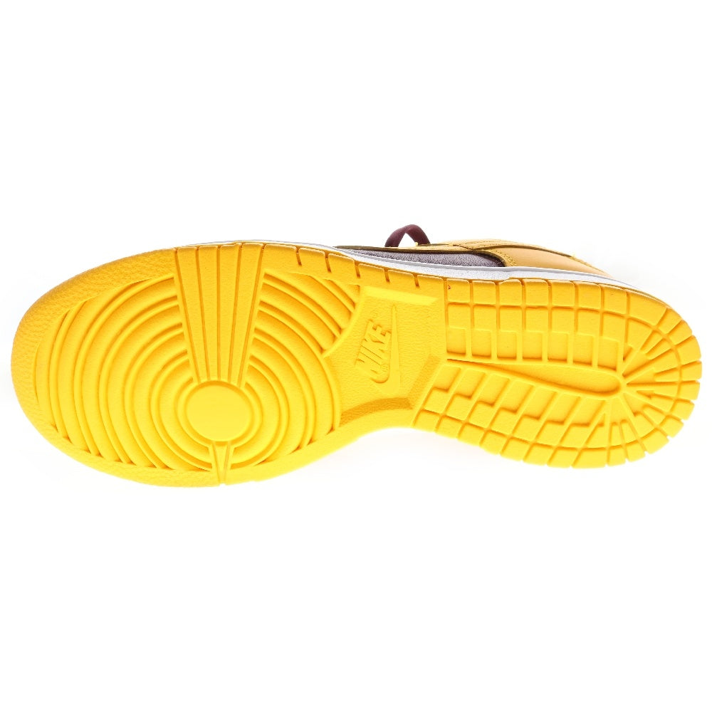 NIKE(ナイキ) DUNK LOW UNIVERSITY GOLD ダンク ユニバーシティゴールド ローカットスニーカー イエロー/バーガンディ US8.5/26.5cm DD1391-702