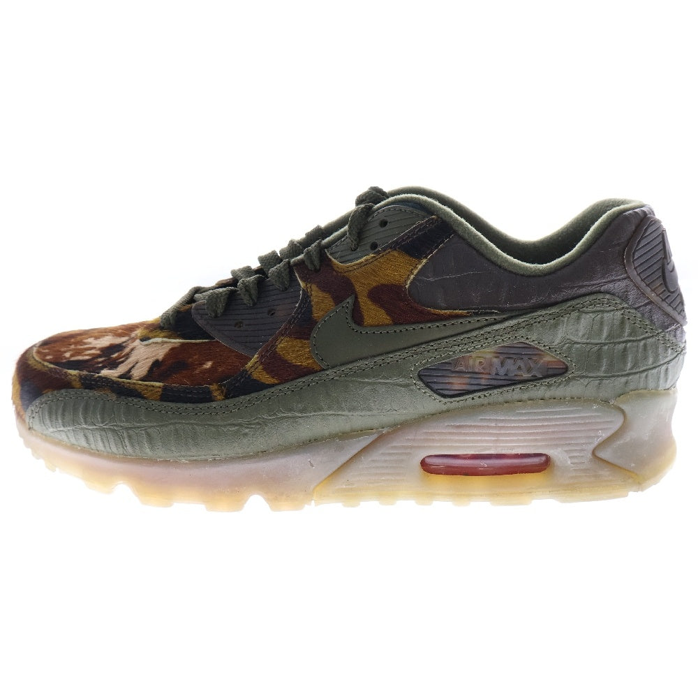 NIKE(ナイキ) AIR MAX 90 Croc Camo エアマックス90 クロックカモ ローカットスニーカー カーキ US10.5/28.5cm CU0675-300