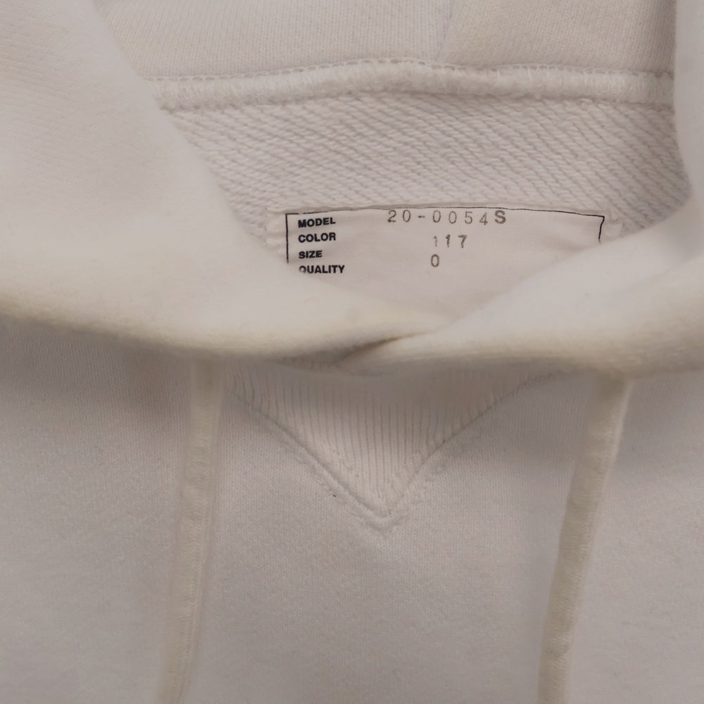 Sacai(サカイ) THE BIG LEBOWSKI HOODIE ビッグリボウスキ ロゴプリント プルオーバーパーカー フーディー ホワイト 20-0054S