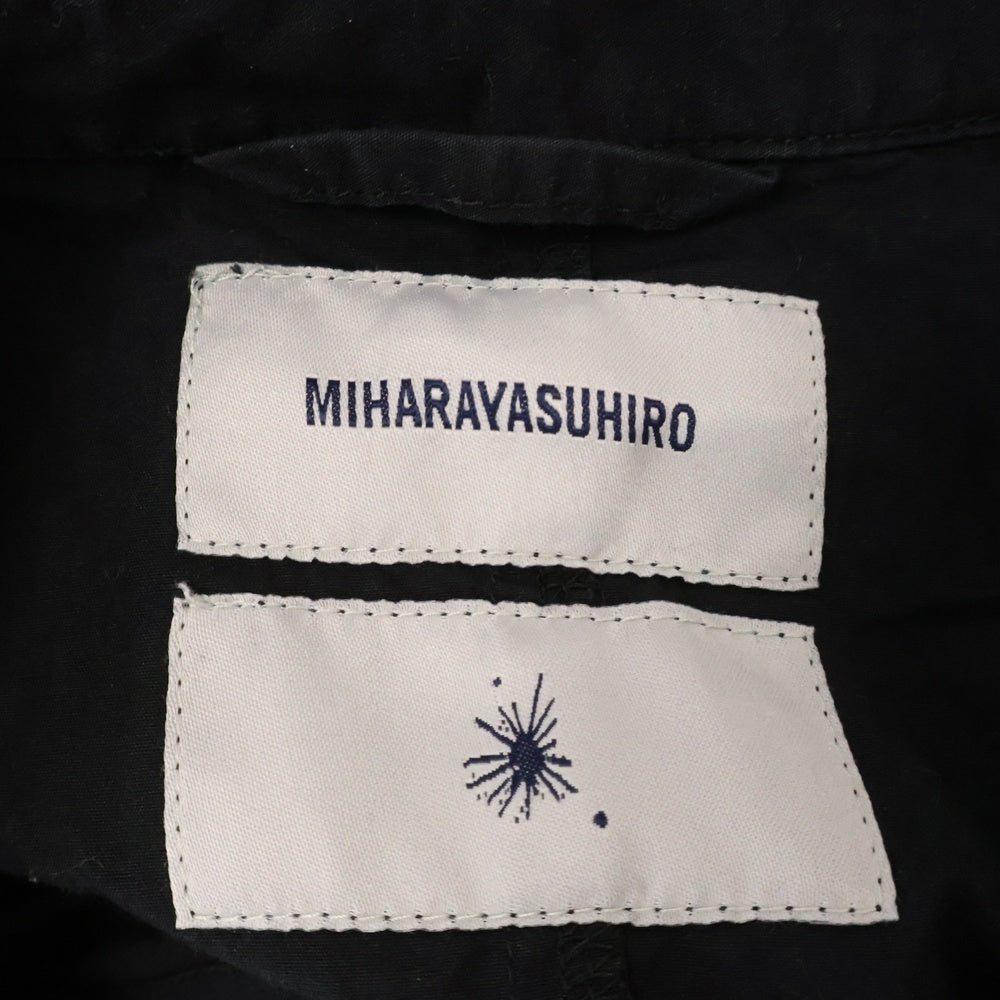 MIHARA YASUHIRO(ミハラヤスヒロ) クレイジーパターン コットン長袖シャツ ブラック レディース