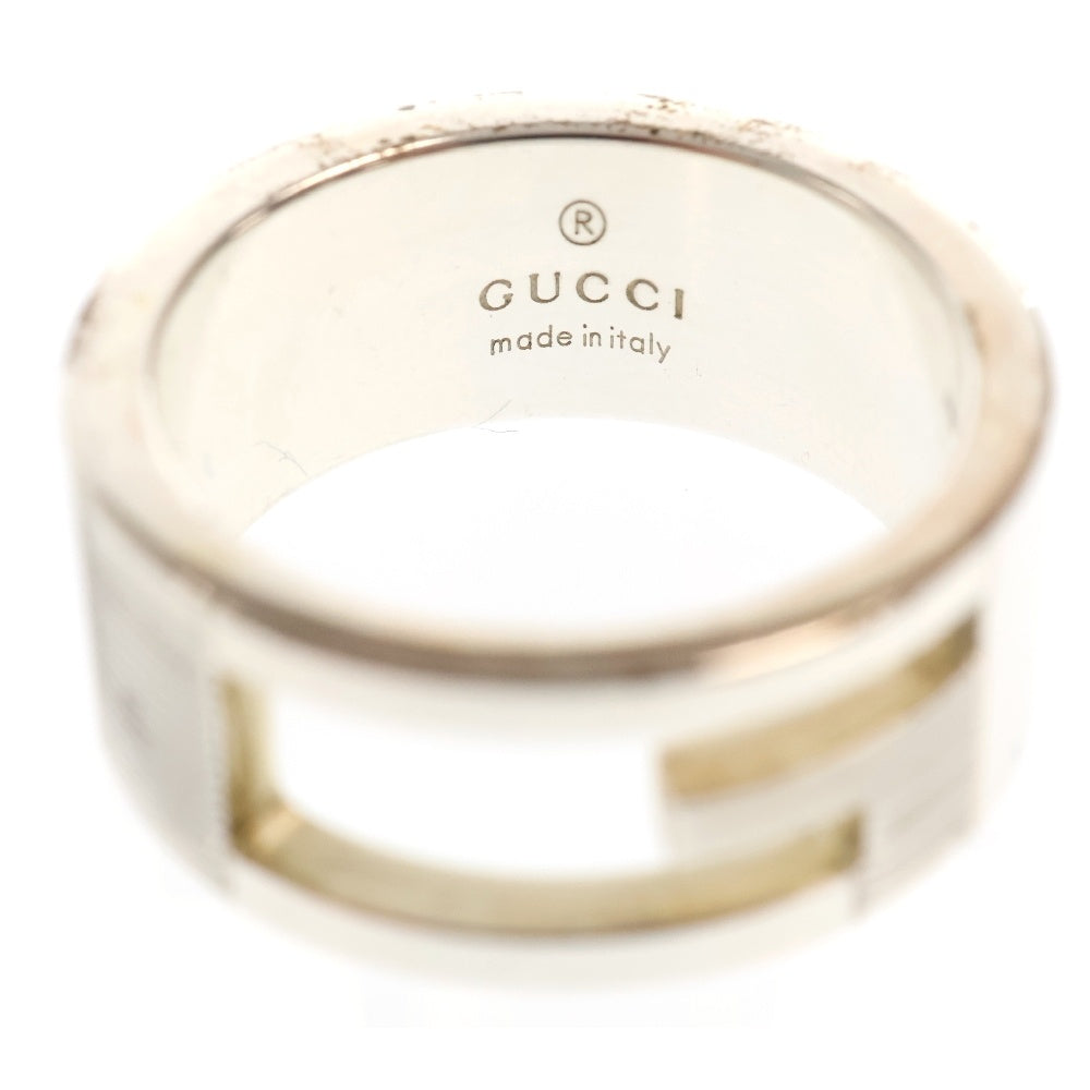 GUCCI(グッチ) ブランデッドG シルバーリング