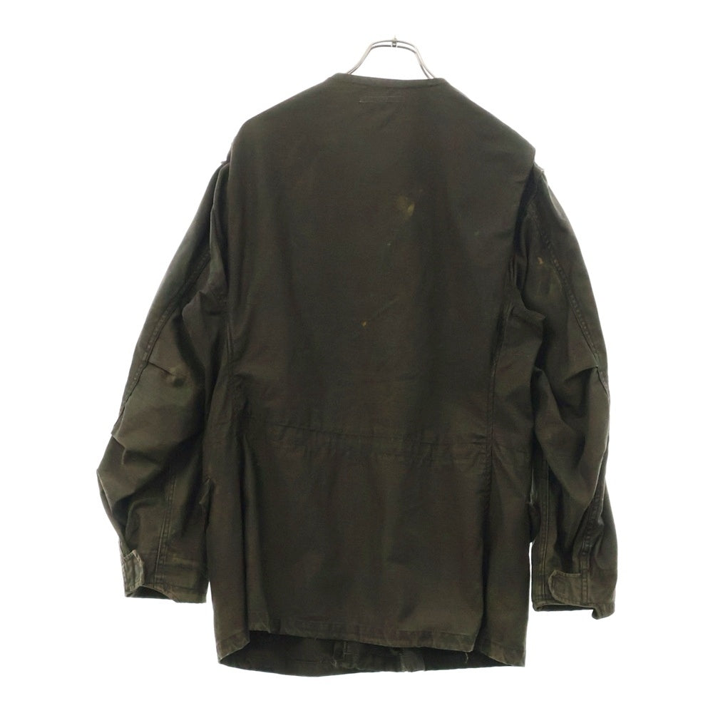 Rebuild by needles(リビルドバイニードルス) M65 Crew Neck Jacket 再構築 リメイク ミリタリー ジャケット カーキ