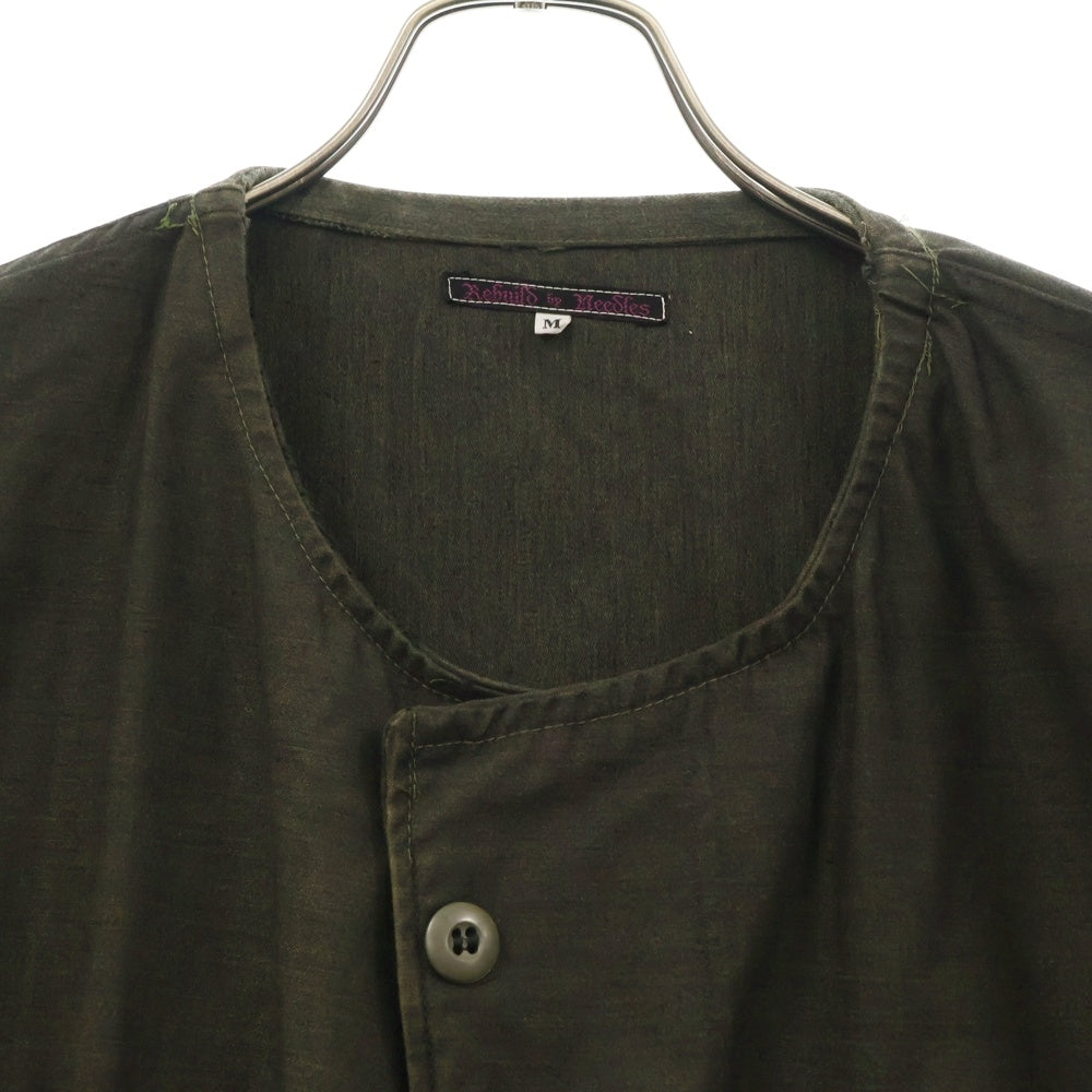 Rebuild by needles(リビルドバイニードルス) M65 Crew Neck Jacket 再構築 リメイク ミリタリー ジャケット カーキ