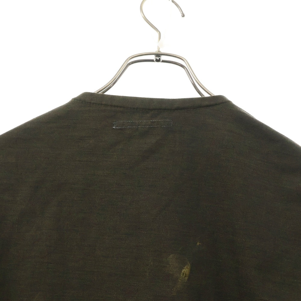 Rebuild by needles(リビルドバイニードルス) M65 Crew Neck Jacket 再構築 リメイク ミリタリー ジャケット カーキ