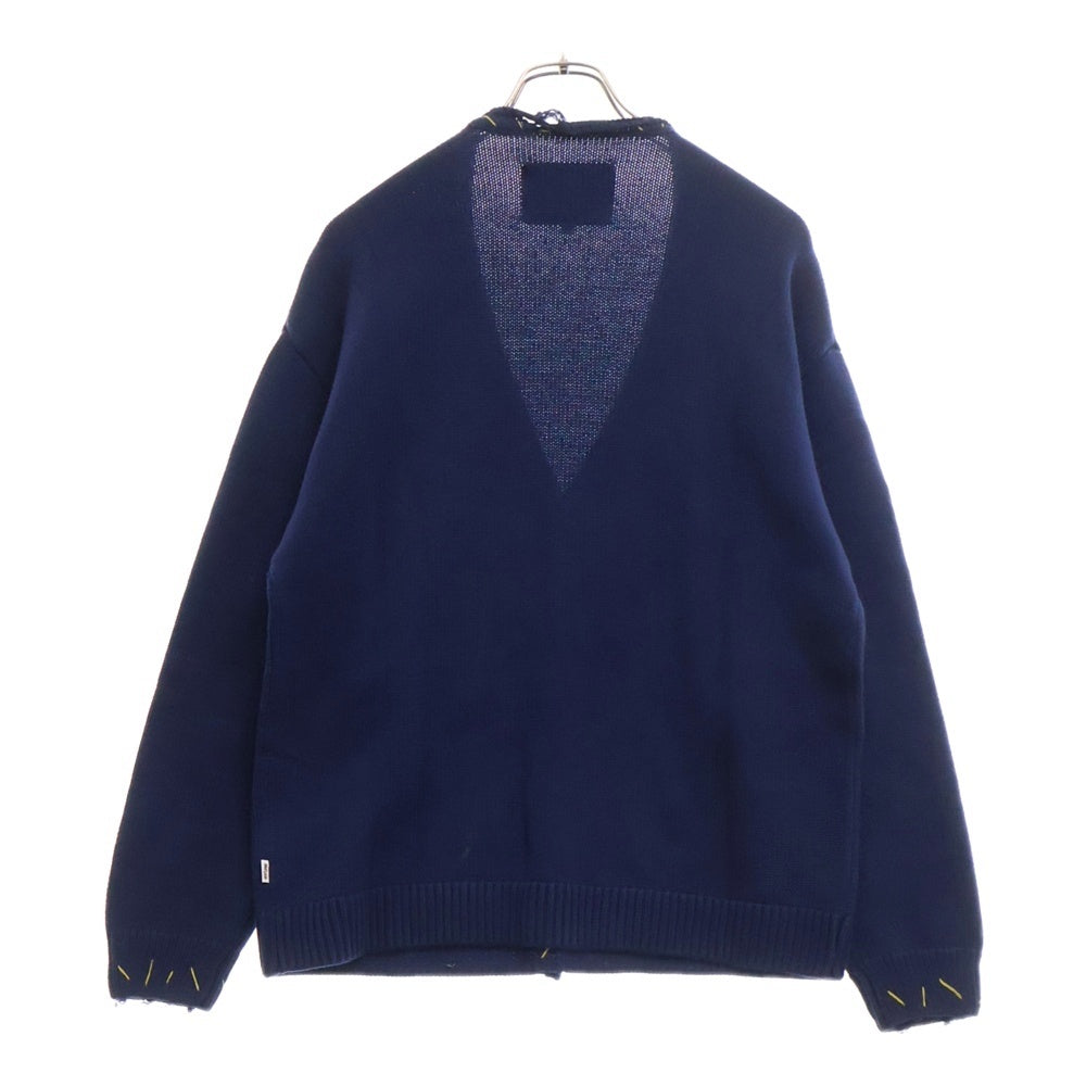 FUCKING AWESOME(ファッキンオーサム) Beatrice Cardigan ベアトリス ロゴエンブロイダリー ニット カーディガン