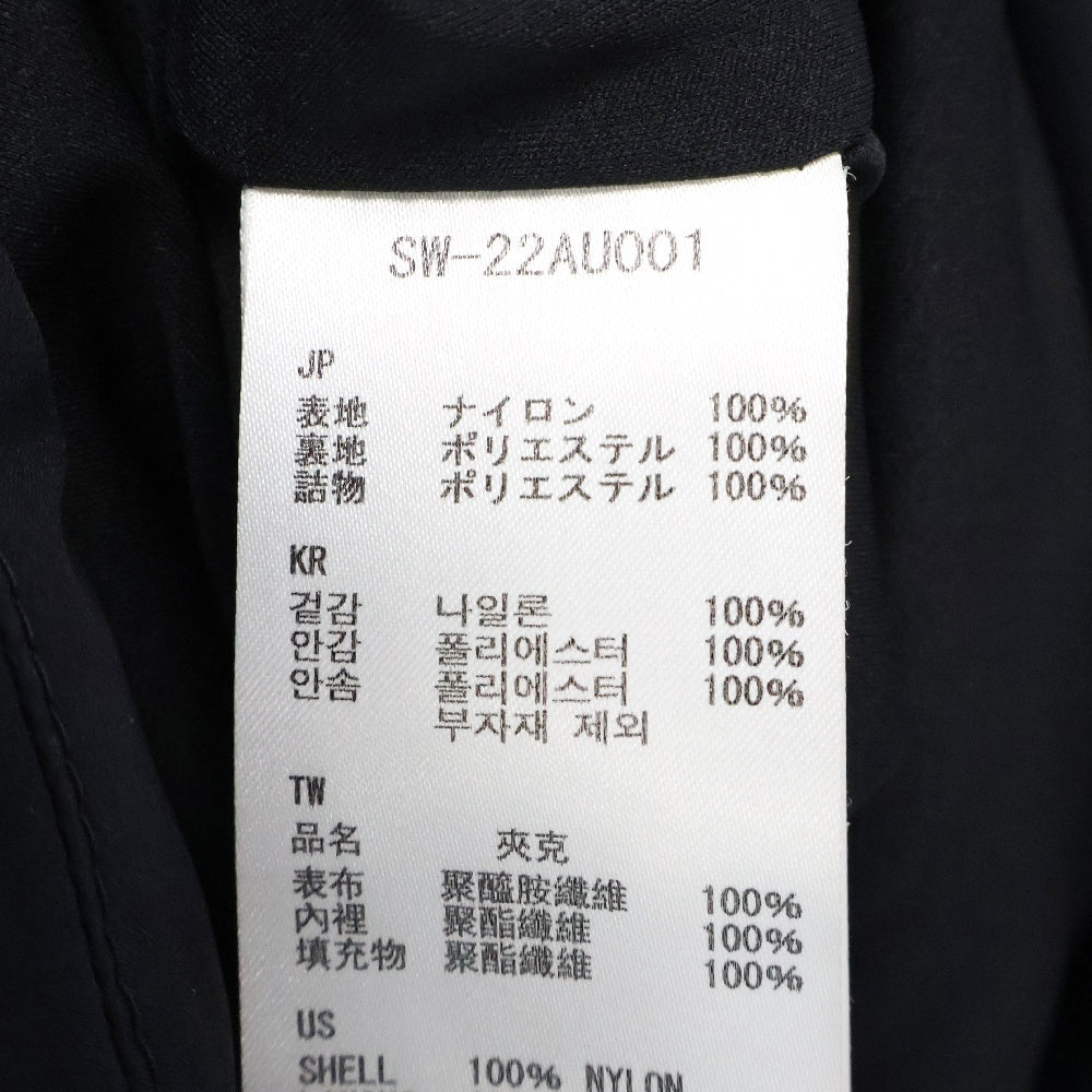 snow peak(スノーピーク) Flexible Insulated Pullover ナイロン キルティング ジャケット ブラック SW-22AU001