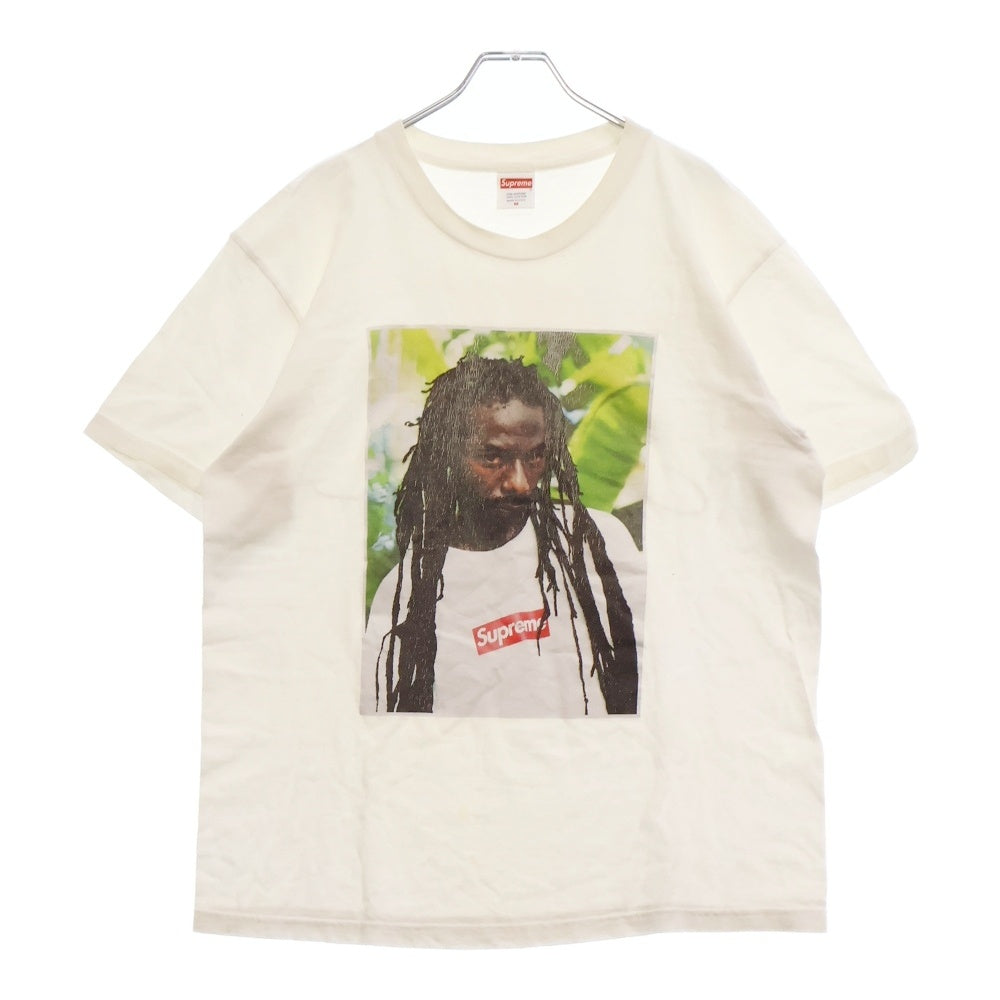SUPREME(シュプリーム) 19SS Buju Banton Tee ブジュバントン フォトプリント 半袖 カットソー Tシャツ ホワイト