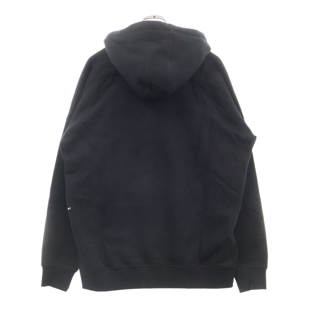 POP TRADING COMPANY(ポップトレーディングカンパニー) 25SS ARCH HOODED SWEAT アーチロゴ プルオーバー フーディー スウェット パーカー ブラック