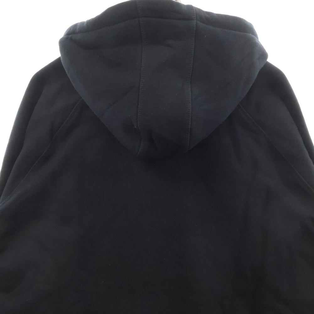 POP TRADING COMPANY(ポップトレーディングカンパニー) 25SS ARCH HOODED SWEAT アーチロゴ プルオーバー フーディー スウェット パーカー ブラック