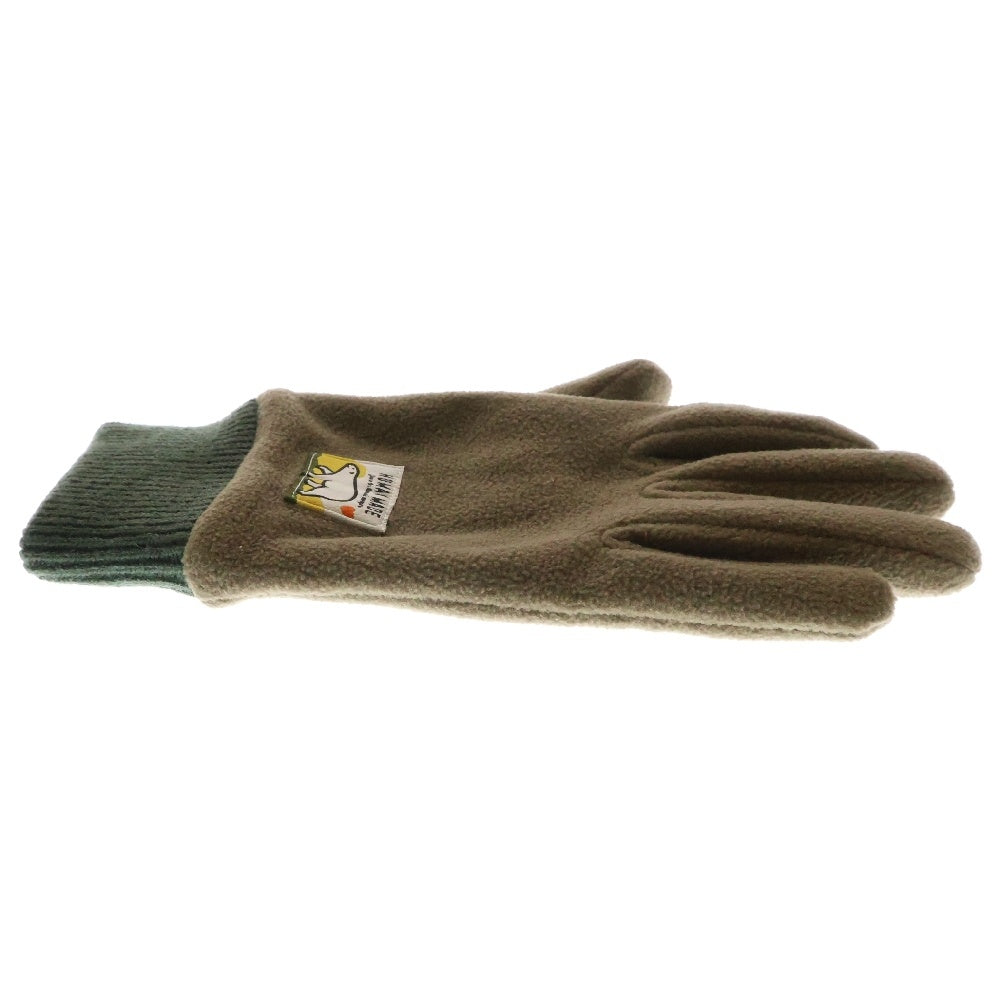 LACOSTE(ラコステ) 24AW FLEECE GLOVE シロクマワッペン付きフリースグローブ 手袋