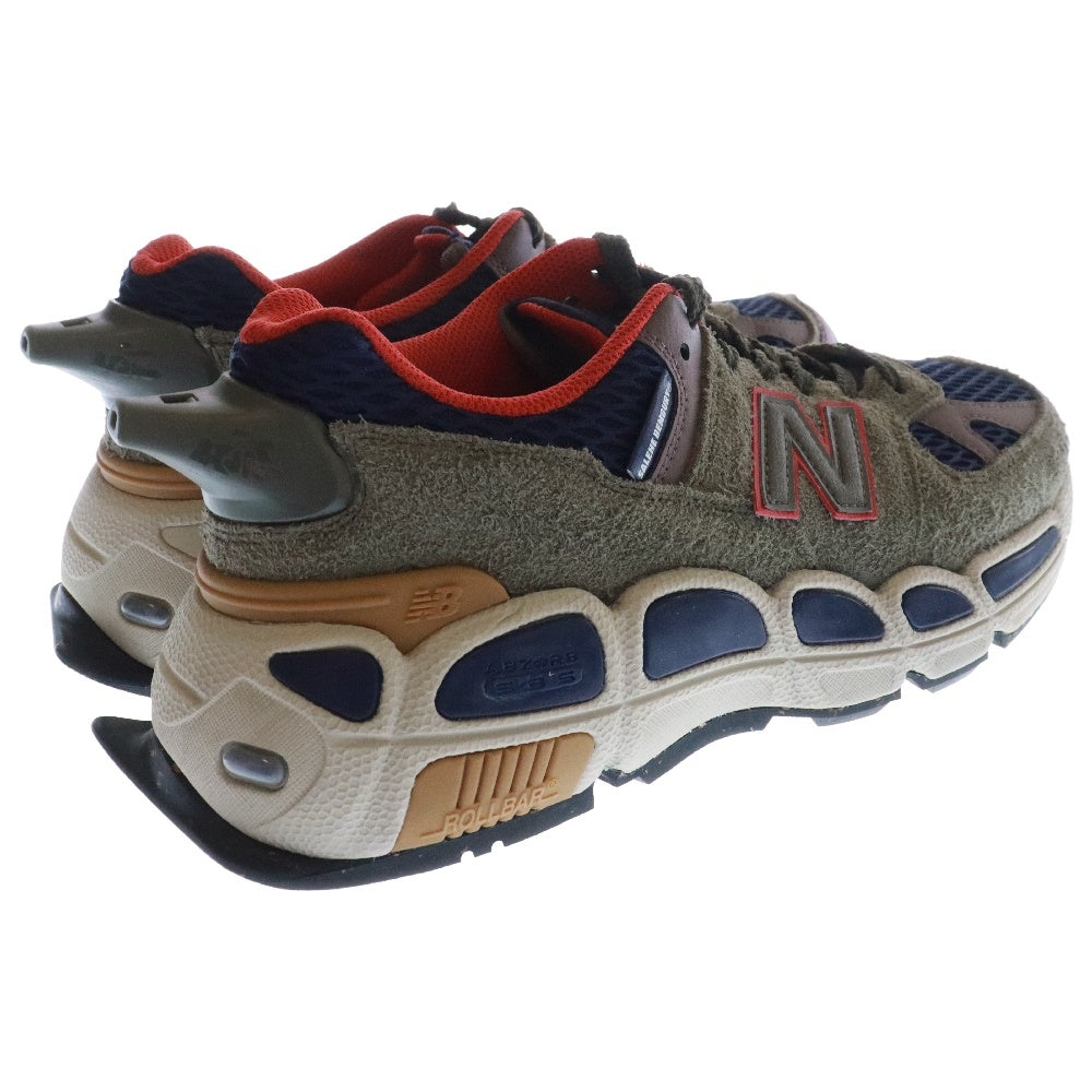New Balance(ニューバランス) × Salehe Bembury MS574YSB YURT サレヘベンバリー スウェード ローカットスニーカー ブラウン/ネイビー US10.5/28.5cm