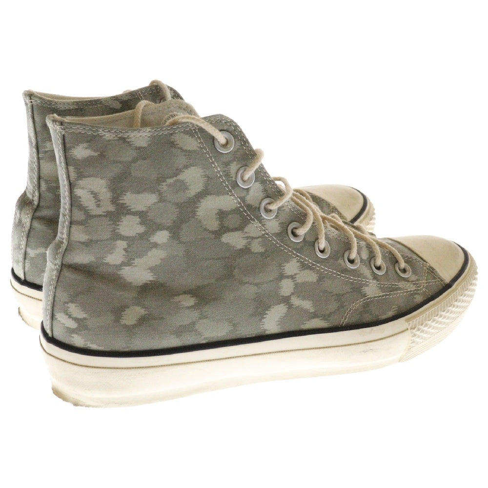 nonnative(ノンネイティブ) DWELLER TRAINER HI COTTON CANVAS LIBERTY ドゥエラー トレーナー キャンバス ハイカットスニーカー ベージュ US10/28.0cm NN-F3751