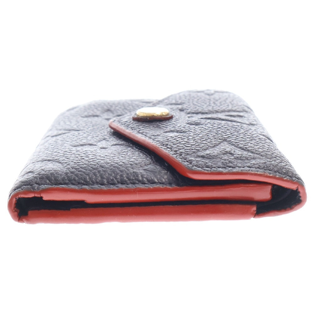 LOUIS VUITTON(ルイヴィトン) ポルトフォイユ ゾエ モノグラム アンプラント 三つ折り財布 ネイビー M58880 SP4799