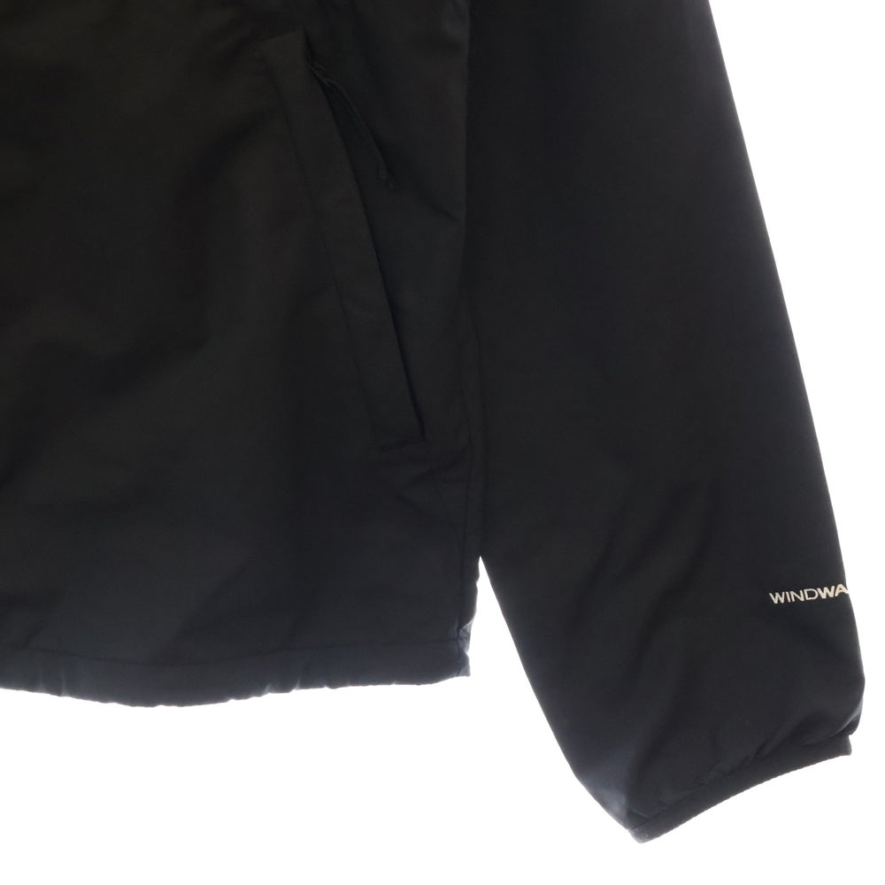 THE NORTH FACE(ザノースフェイス) Flyweight Hoodie 2.0 フライウェイト ロゴ刺繍 フーデッド ジップアップジャケット ブラック NF0A7ZWS