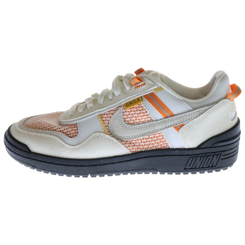NIKE(ナイキ) ×UNION Field General SP Guava ユニオン フィールドジェネラル グアバ ローカットスニーカー ホワイト/オレンジ US7/25cm FQ9003-200