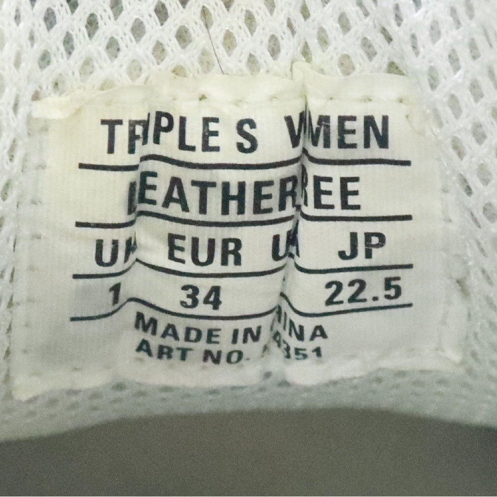 BALENCIAGA(バレンシアガ) TRIPLE S トリプルS クリアソール メッシュ ローカットスニーカー ホワイト 34 544351