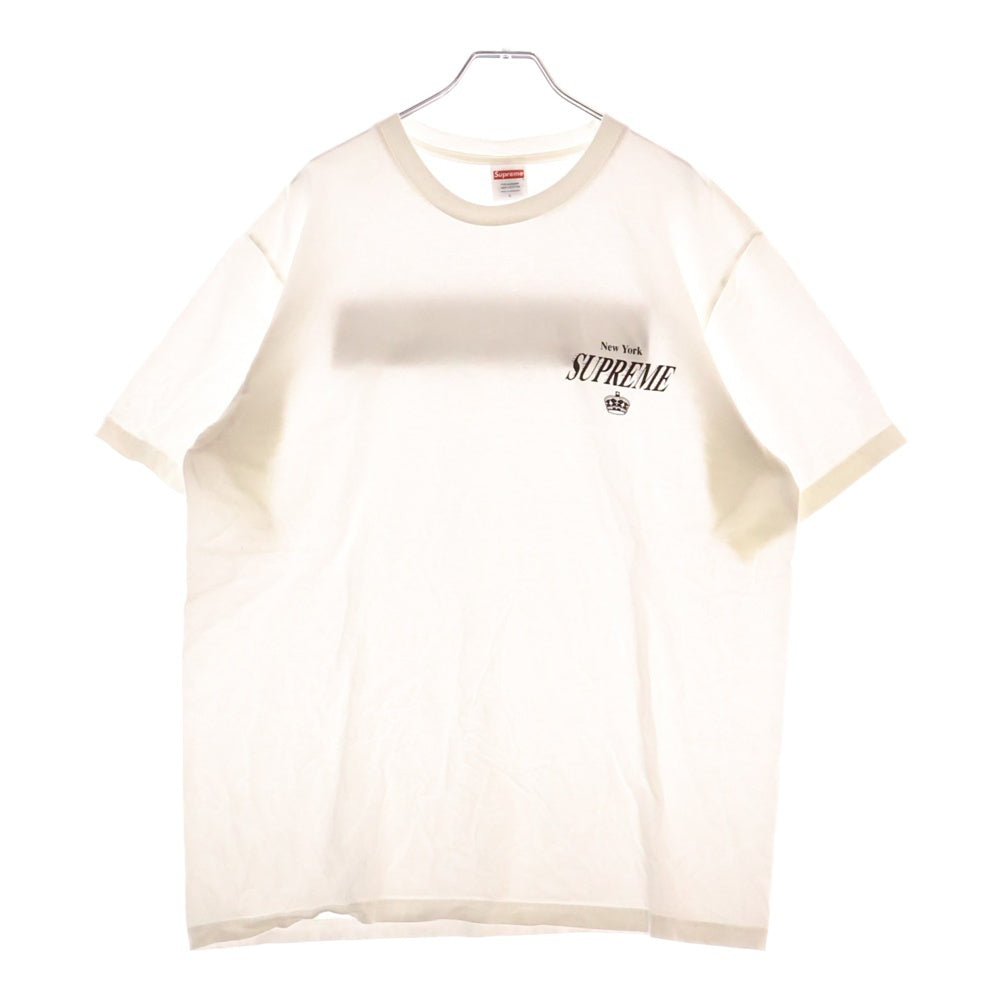 SUPREME(シュプリーム) 24AW 4 Life Tee フォーライフ グラフィックプリント クルーネック半袖Tシャツ カットソー ホワイト