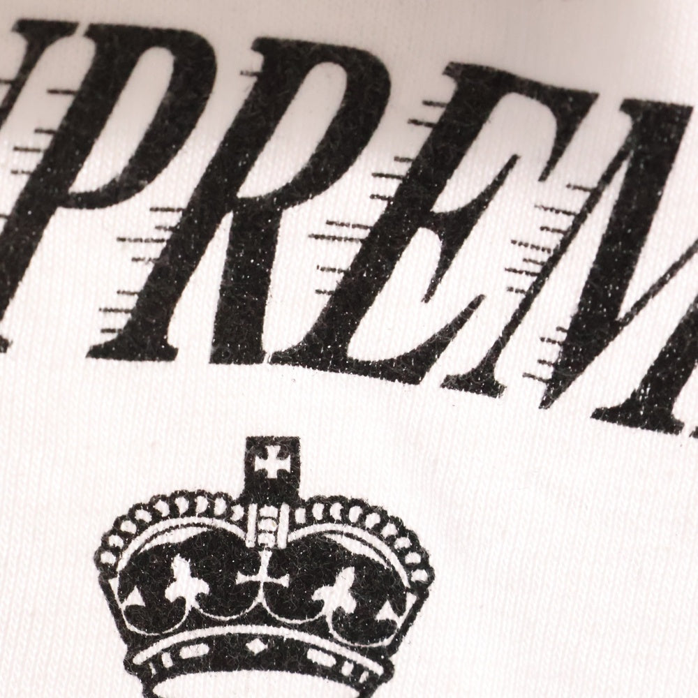 SUPREME(シュプリーム) 24AW 4 Life Tee フォーライフ グラフィックプリント クルーネック半袖Tシャツ カットソー ホワイト