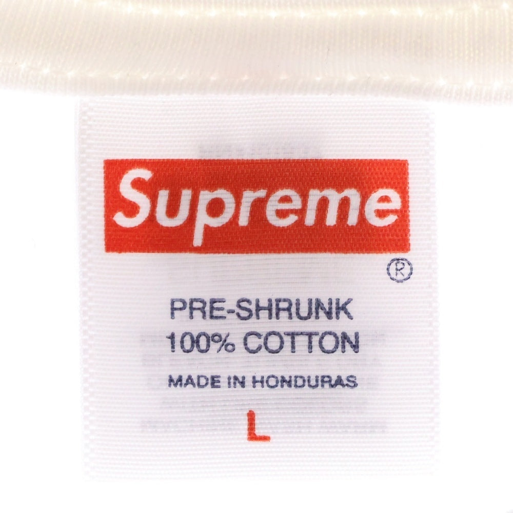 SUPREME(シュプリーム) 24AW 4 Life Tee フォーライフ グラフィックプリント クルーネック半袖Tシャツ カットソー ホワイト