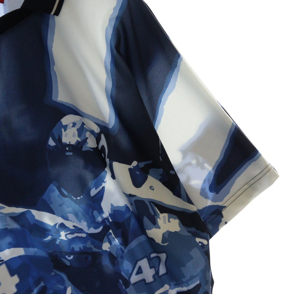 SUPREME(シュプリーム) Racing Soccer Jersey レーシング サッカージャージ ゲームシャツ ブルー