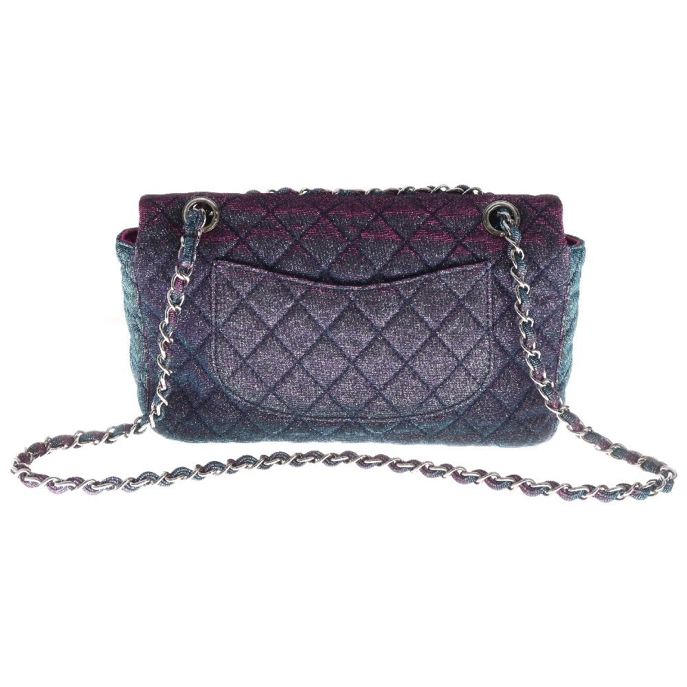 CHANEL(シャネル) マトラッセ スパークルグリッター チェーンショルダーバッグ ピンク/ブルー