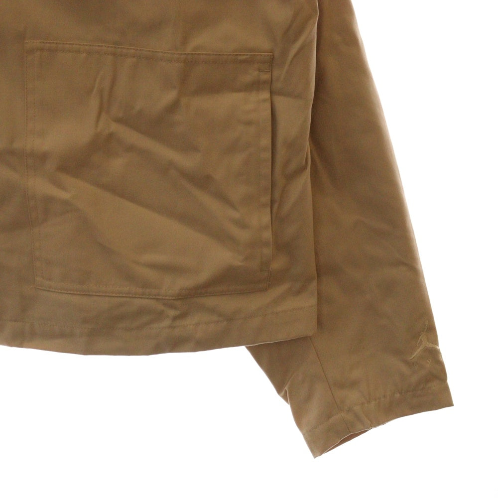 NIKE(ナイキ) JORDAN BRAND M J JB WVN JKT ジョーダン ブランド バルビン ウーブン ジップアップ ジャケット ベージュ FJ6135-296