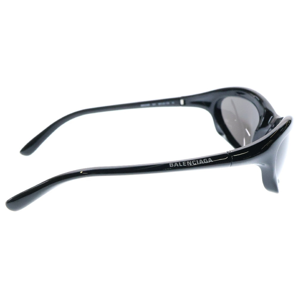 BALENCIAGA(バレンシアガ) BAT RECTANGLE バットレクタングルスポーティフレームサングラス ブラック BB0229S