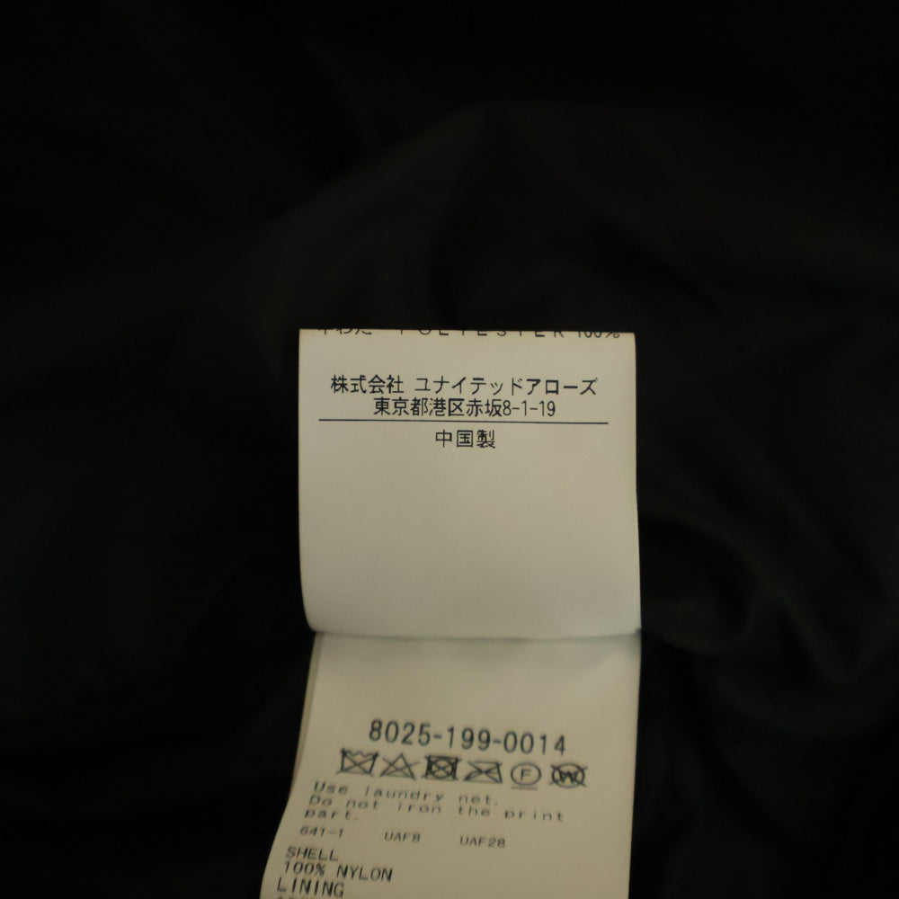 California General Store(カリフォルニア ジェネラルストア) PADDED BLOUSON パテッドブルゾン ダウンジャケット ブラック 8025-199-0014
