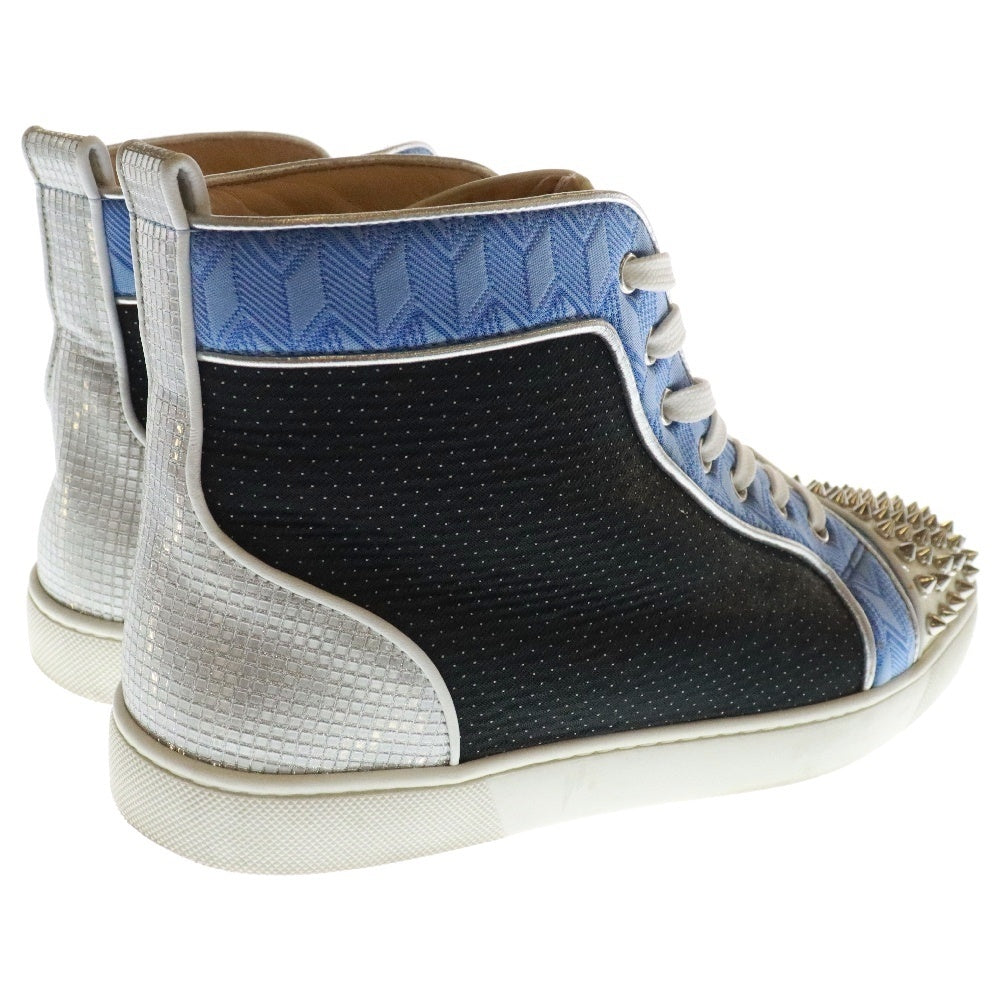 CHRISTIAN LOUBOUTIN(クリスチャンルブタン) LOUIS SPIKE ルイス スパイク スタッズ ハイカット レザー スニーカー マルチ