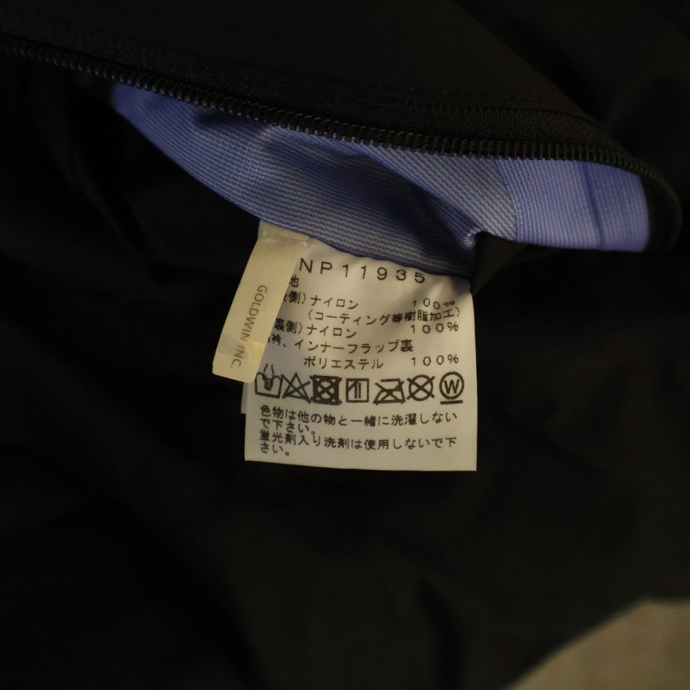 THE NORTH FACE(ザノースフェイス) MOUNTAIN RAINTEX JACKET マウンテン レインテックス ナイロンジャケット ブラック NP11935