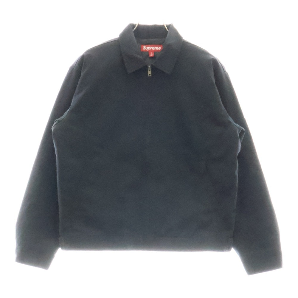 SUPREME(シュプリーム) 23AW H.R. Giger Embroidered Work Jacket ギーガー バック刺繍ジップアップコーチジャケット ブラック