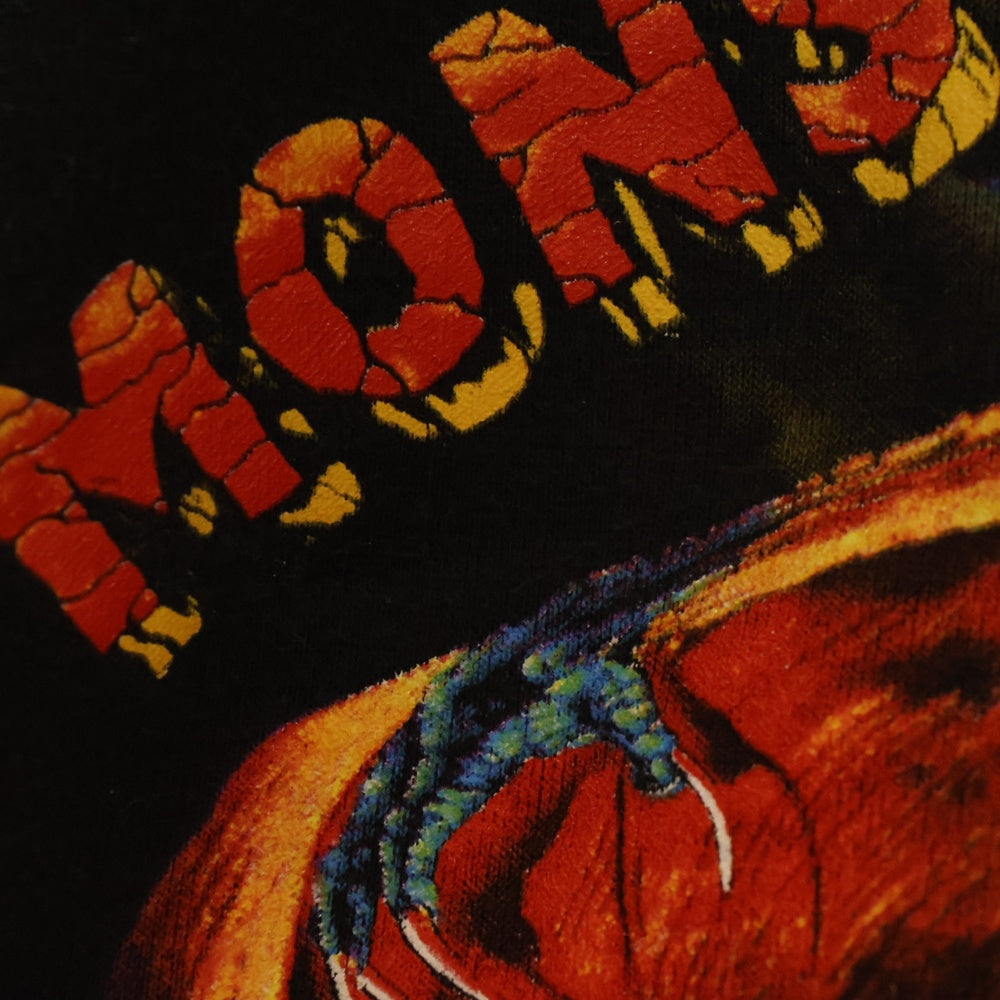 VINTAGE(ヴィンテージ) 90S VINTAGE MONSTERS OF ROCK 1992 LIVE SWEATSHIRT ヴィンテージ モンスターオブロック 1992ライブ 両面プリント スウェットトレーナー ブラック