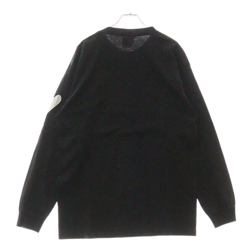 VINTAGE(ヴィンテージ) 90s The Smashing Pumpkins ZERO スマッシングパンプキンズ ゼロ ロゴプリント クルーネック長袖Tシャツ カットソー ブラック