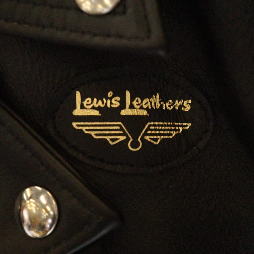 Lewis Leathers(ルイスレザー) 441T CYCLONE TIGHT FIT サイクロン タイトフィット ホースハイド ダブルライダース レザージャケット ブラック