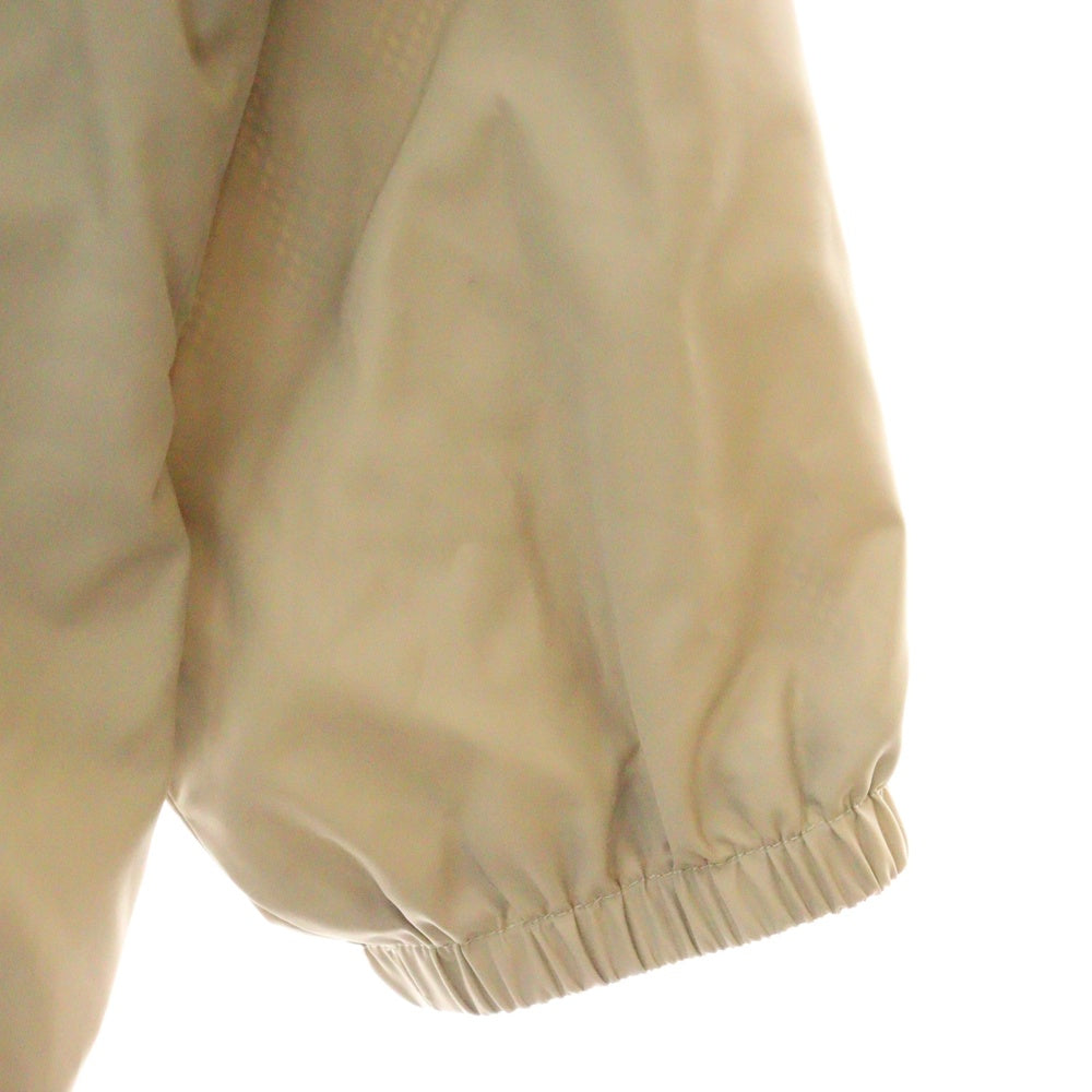 BALENCIAGA(バレンシアガ) 24SS ロゴプリント ポプリン ジャケット ブルゾン ベージュ 725302 TPO06