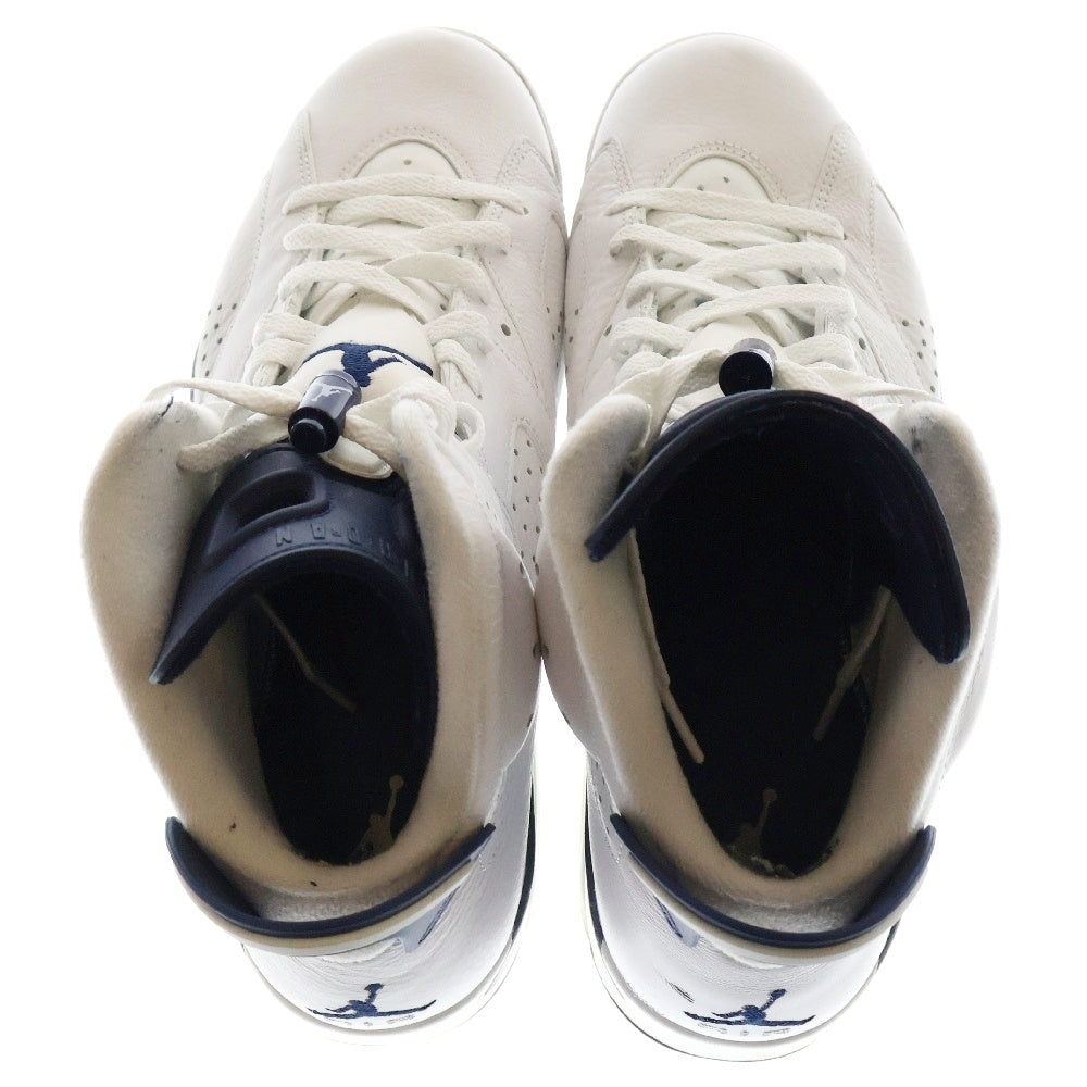 NIKE(ナイキ) AIR JORDAN 6 RETRO MIDNIGHT NAVY エアジョーダン6 レトロ ミッドナイトネイビー ハイカットスニーカー US11/29cm CT8529-141