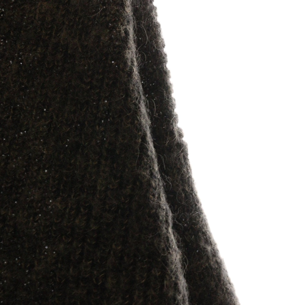 RADIALL(ラディアル) CARDIGAN SWEATER L/S モヘヤ混 ウールニットカーディガン ブラウン RAD-22AW-KNIT002